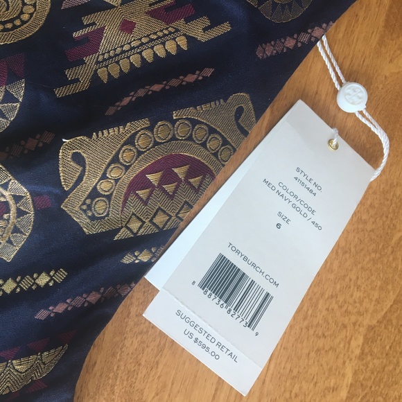 NWT Tory Burch dress - sz 6 - Picture 9 of 15